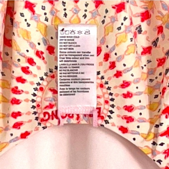 Billabong Pink and Orange Mandala One Piece Swimsuit - Picture 10 of 10